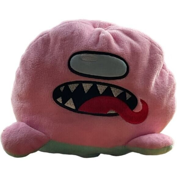 Among Us Mood Octopus Mint Pink Angry Happy Plush Stuffed Toy 5" - Picture 1 of 11